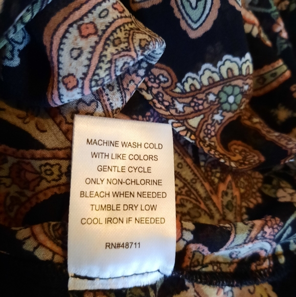 Paisley patterned blouse - Picture 5 of 5